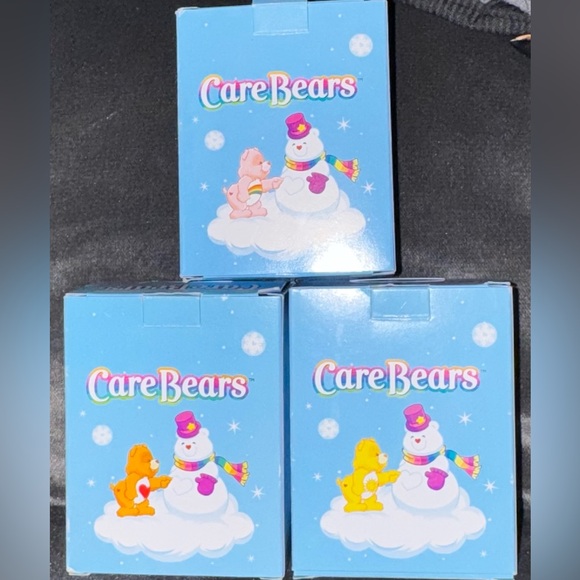 Care Bears Holiday Ornaments–Set of 3 2004 –Original Boxes-Vintage collectibles - Picture 5 of 6
